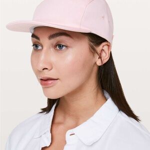 Lululemon Athletica Pink Bases Covered 5-Panel Cap